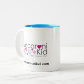 Macaroni Kind Valentijnsdag Mok (Voorkant links)