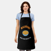 Macaroni maakt alles beter schort (Gedragen)