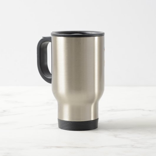 Macaroni Mam Travel Mug Reisbeker (Voorkant links)