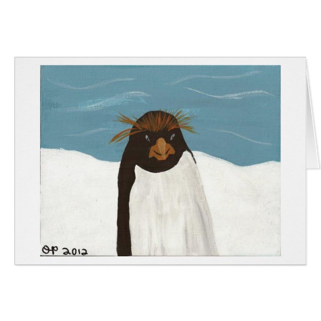 Macaroni Penguin (Voorkant Horizontaal)