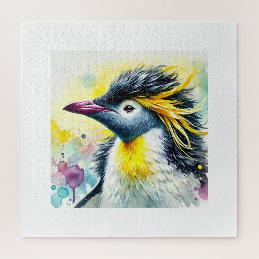 Macaroni Penguin 240624AREF136 - Watercolor Legpuzzel (Verticaal)