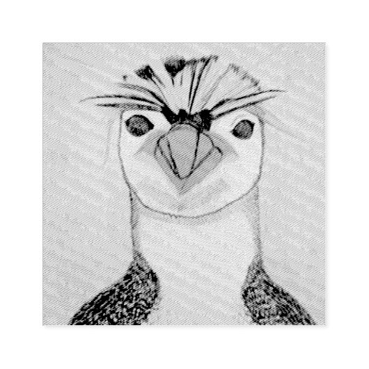 Macaroni Penguin Rubberstempel (Afrduk)