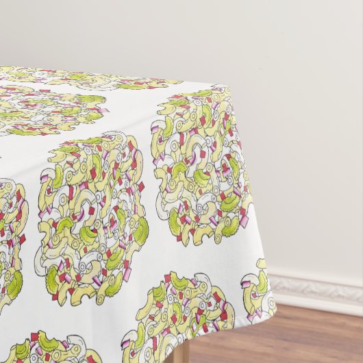 Macaroni Salad Elbow Pasta Summer Cookout Picnic Tafelkleed (Voorbeeld)