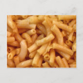 Macaroni's en kaas briefkaart (Voorkant)