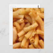 Macaroni's en kaas briefkaart (Voorkant / Achterkant)