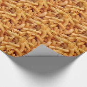 Macaroni's en kaas cadeaupapier (Hoek)