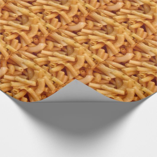 Macaroni's en kaas cadeaupapier (Hoek)