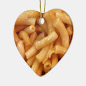 Macaroni's en kaas keramisch ornament (Links)