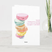 Macaronkaart Kaart (Achterkant)