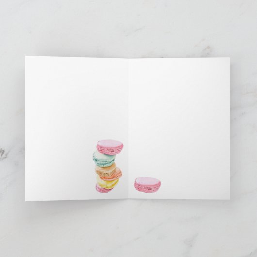 Macaronkaart Kaart (Binnen)