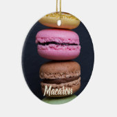 Macaronpasteien voor bagagelabel met tatoeages voo keramisch ornament (Rechts)