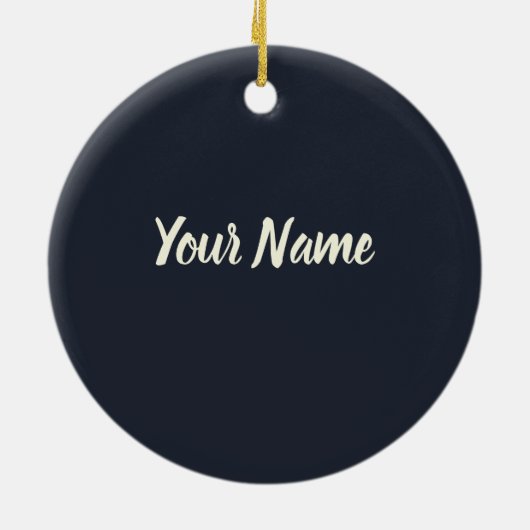 Macaronpasteien voor bagagelabel met tatoeages voo keramisch ornament (Achterkant)