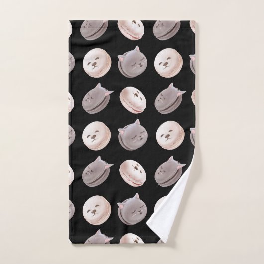 Macaronpatroon Bad Handdoek (Handdoek)
