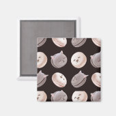 Macaronpatroon Magneet (Voorkant / Achterkant)