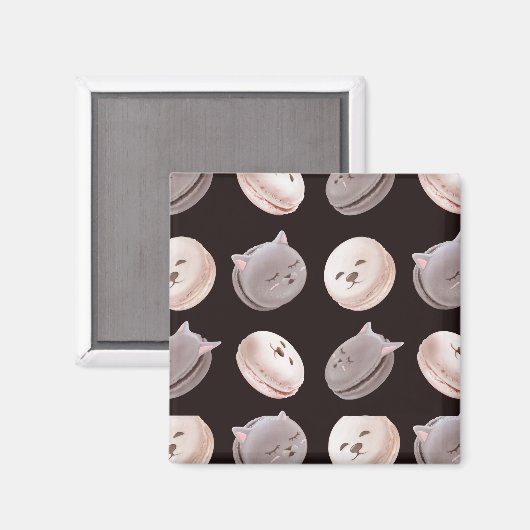 Macaronpatroon Magneet (Voorkant / Achterkant)