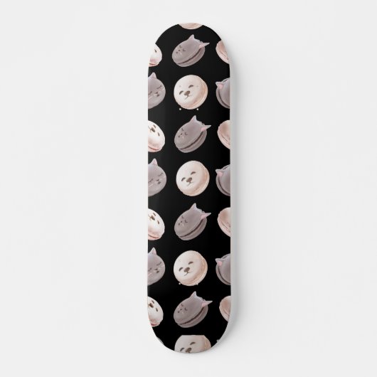 Macaronpatroon Persoonlijk Skateboard (Voorkant)