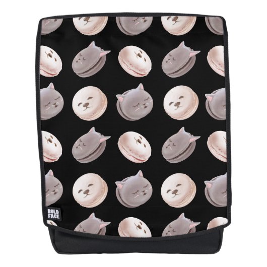 Macaronpatroon Rugtassen (Voorkant)