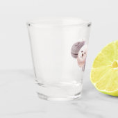 Macaronpatroon Shot Glas (Links)