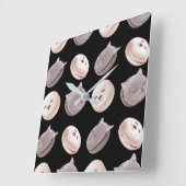 Macaronpatroon Vierkante Klok (Hoek)