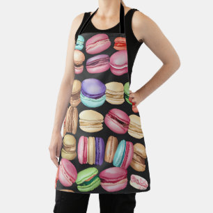 Macaronpatroonpatroon voor de Waterverf van Trendy Schort