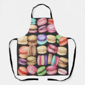 Macaronpatroonpatroon voor de Waterverf van Trendy Schort (Voorkant)