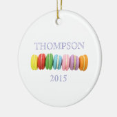Macarons Aangepast Ornament (Links)