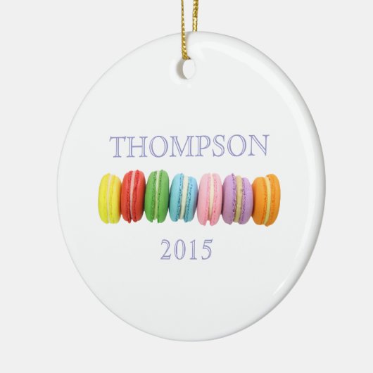 Macarons Aangepast Ornament (Links)