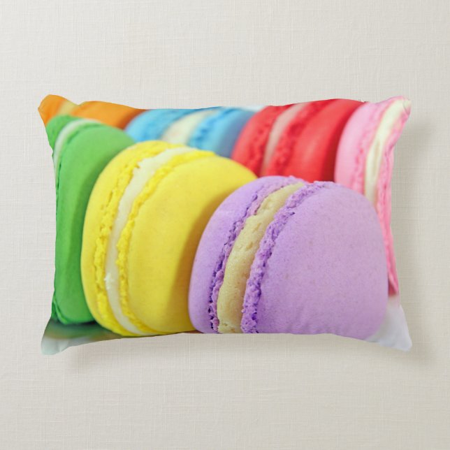 Macarons Accent Pillow Decoratief Kussen (Voorkant)