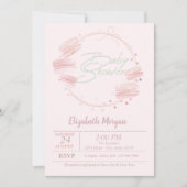 Macarons Baby Shower Uitnodiging (Voorkant)