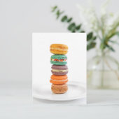Macarons Briefkaart (Staand voorkant)