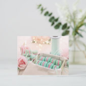 Macarons Briefkaart (Staand voorkant)