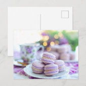 Macarons Briefkaart (Voorkant / Achterkant)