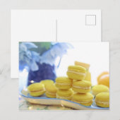 Macarons Briefkaart (Voorkant / Achterkant)