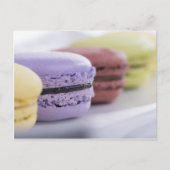 Macarons Briefkaart (Voorkant)