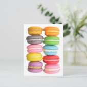 Macarons Briefkaart (Staand voorkant)