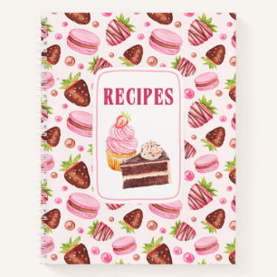 Macarons Cake Cupcake Dessert Recepten Notitieboek