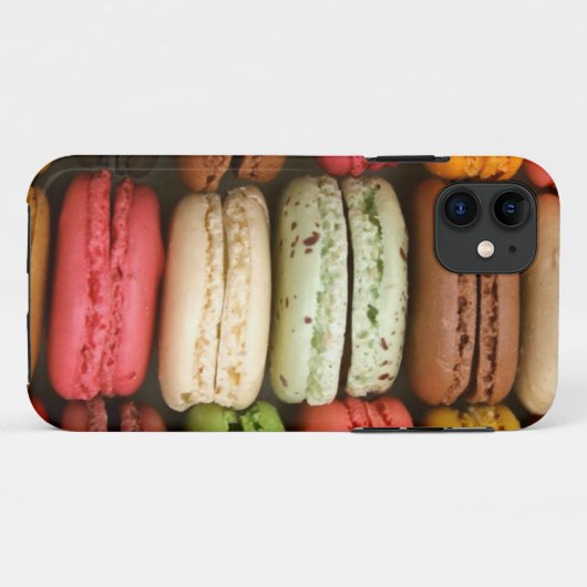 Macarons Case-Mate iPhone Case (Achterkant (horizontaal))