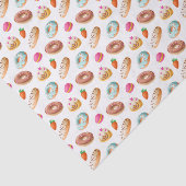 Macarons Donuts Eclairs Oh mijn god! Tissuepapier (Detail)