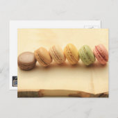 Macarons door "Provence Provence" Briefkaart (Voorkant / Achterkant)