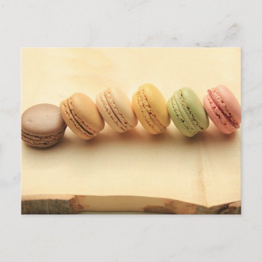 Macarons door "Provence Provence" Briefkaart (Voorkant)