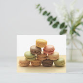 Macarons door "Provence Provence" Briefkaart (Staand voorkant)