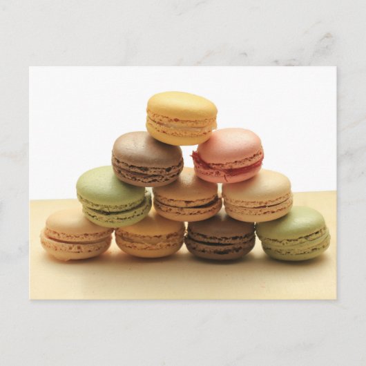 Macarons door "Provence Provence" Briefkaart (Voorkant)