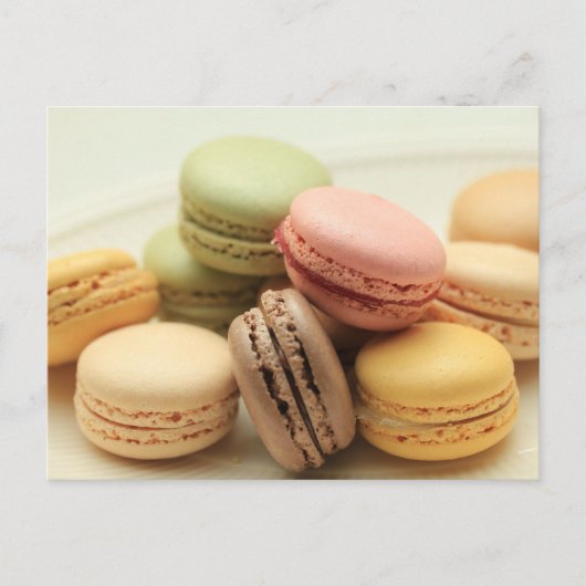 Macarons door "Provence Provence" Briefkaart (Voorkant)