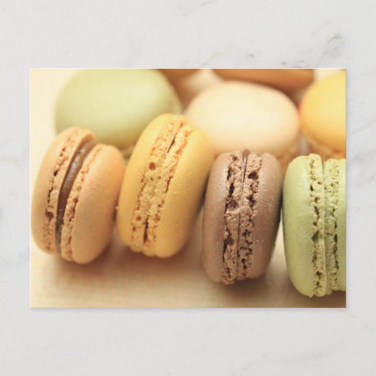 Macarons door "Provence Provence" Briefkaart (Voorkant)