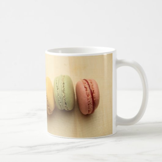 Macarons door "Provence Provence" Koffiemok (Rechts)