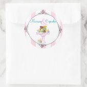 Macarons en cupcakes Stickers of zeehonden (Tas)