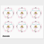 Macarons en cupcakes Stickers of zeehonden (Vel)