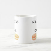 Macarons en koffie-Gezegde Koffiemok (Center)