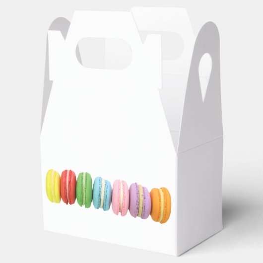Macarons Favor Boxes Bedankdoosjes (Geopend)
