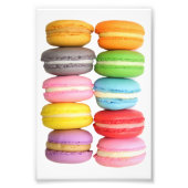 Macarons Foto-Prints Foto Afdruk (Voorkant)